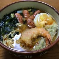 マルちゃん正麺🍜、醤油味❗️(о´∀`о)✨